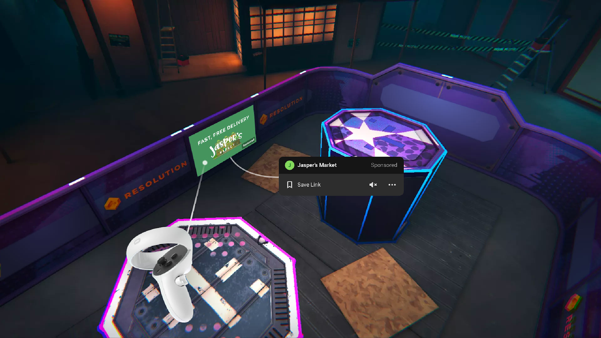 Facebook Ads Inside Paid VR Games