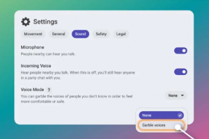 The toggle feature for the new Voice Mode